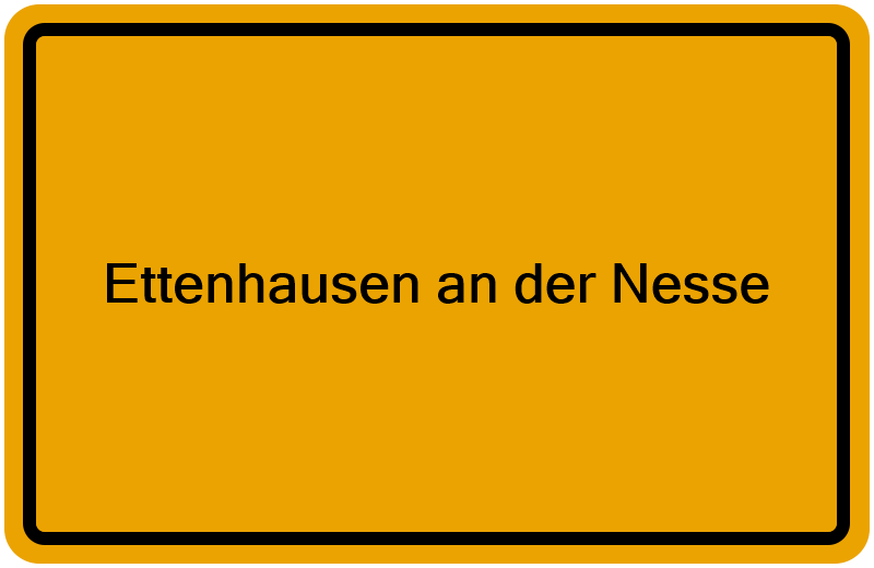 Handelsregister Ettenhausen an der Nesse